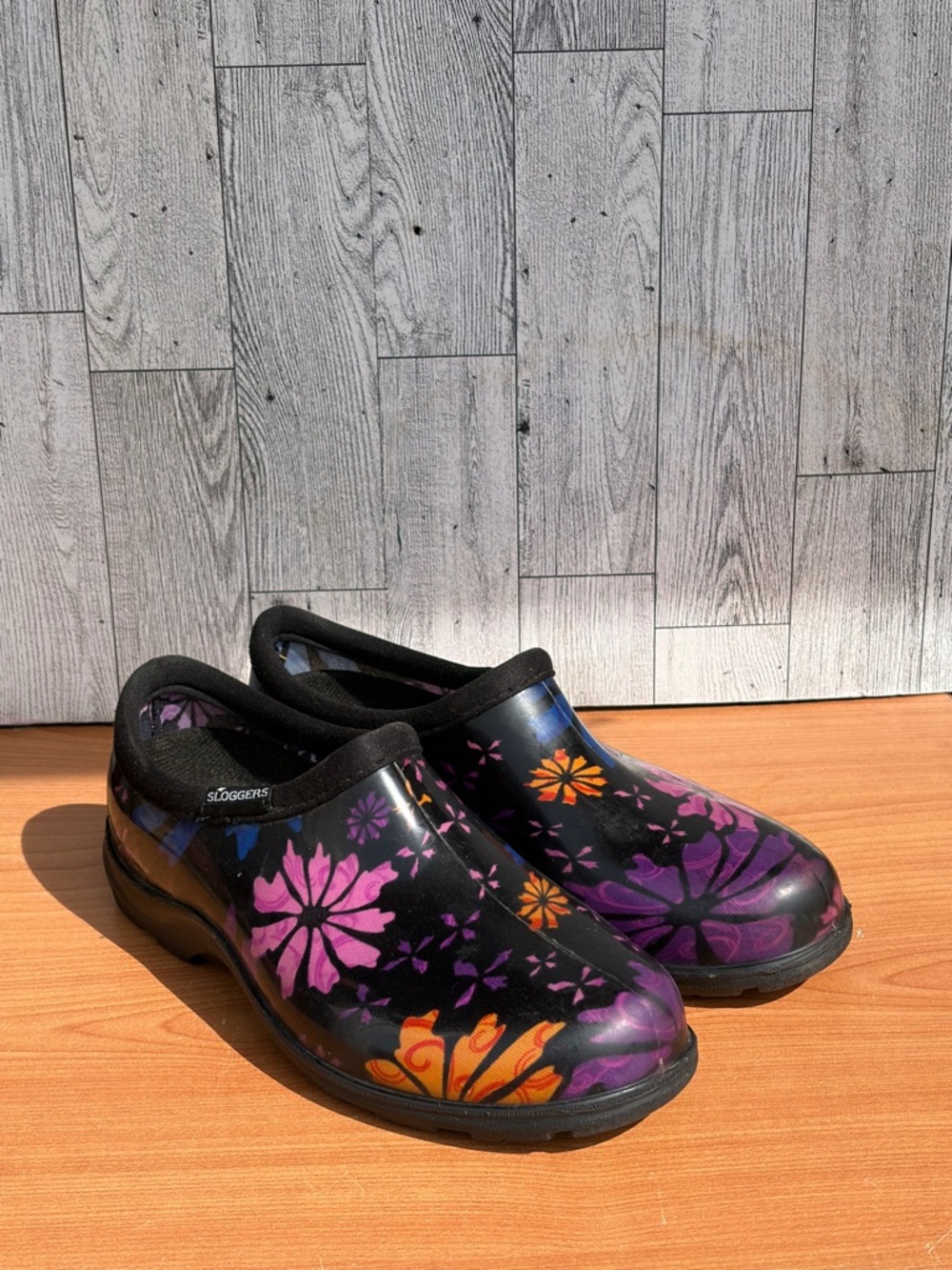 Sloggers Waterproof Garden Print Mules Women’s 6